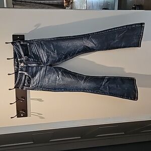 Never worn American eagle kickboot jeans